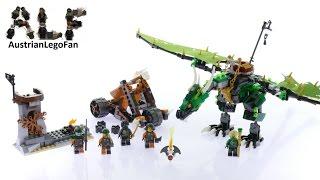 Lego Ninjago 70593 The Green NRG Dragon - Lego Speed Build Review