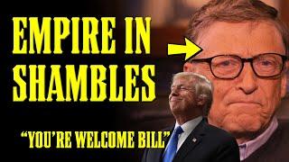 BILL GATES EMPIRE COLLAPSES!! WORLD HEALTH ORGANIZATION IS NEAR BANKRUPTCY AFTER TRUMP PULLOUT!!