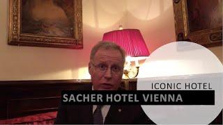 What's an iconic hotel by REINER HEILMANN, General Manager, Hotel Sacher Vienna