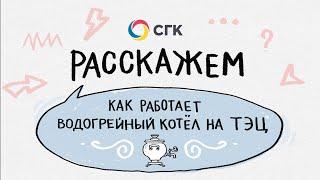 Как работает водогрейный котел на ТЭЦ