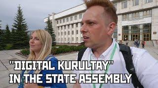 "Digital Kurultay" in The State Assembly of Bashkortostan. Ufa, Russia