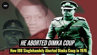 How Babangida Singlehandedly Aborted Dimka Coup in 1976