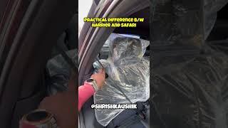 Practical difference between Harrier and Safari! #shrishkaushik #safari #harrier #shorts