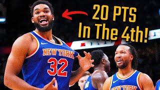 KAT’s Legacy Game Saved The Knicks Season!