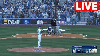 MLB LIVE New York Yankees vs. Los Angeles Dodgers | World Series Game 1 - 26th October 2024 - MLB24