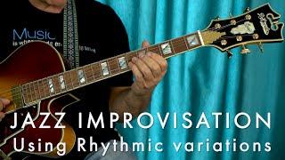 Jazz Guitar Improvisation Exercises