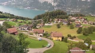 Flumserberg Village View in Switzerland