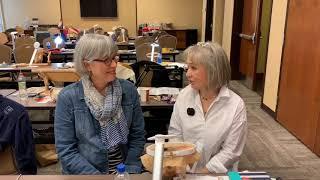 Flosstube #47 Needlework Natters with Kathy Andrews of The Unbroken Thread
