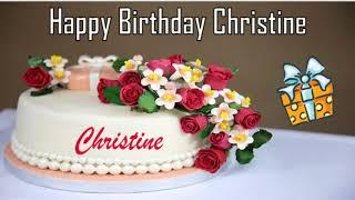 Happy Birthday Christine Image Wishes