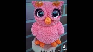 Сова / Eine Eule #crochet