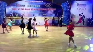 Hanoi Open Dancesport Championships 2016 -Juvenile Solo Rumba Chloe 1/10/16