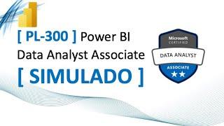 [ PL-300 POWER BI DATA ANALYST ] Simulated in Portuguese 