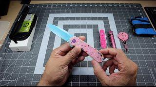 Civivi Elementum Pink G10 with Sprinkles