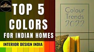 INTERIOR DESIGN COLOR OF THE YEAR 2023  | TOP 5 INTERIOR COLOR | interior colors for house