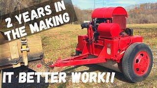 Junkyard Kubota DIESEL powered Roller/Compactor build COMPLETE! (Lets try it out!!!)