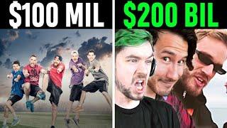 The Biggest Youtube Groups & How Much They're Worth..