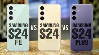 Samsung S24 Fe Vs Samsung S24 Vs Samsung S24 Plus