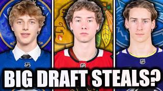 RANKING THE BIGGEST SLEEPERS In the 2025 NHL Draft!