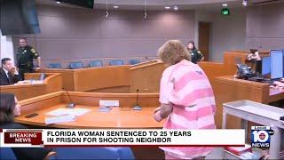 Florida woman sentenced for manslaughter in shooting death of Black neighbor