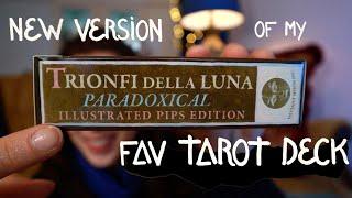 Paradoxical Trionfi Della Luna Illustrated Pips Tarot