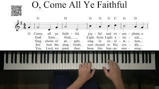 O Come All Ye Faithful - Lead Sheet Improvised Arrangement - 2500 pts