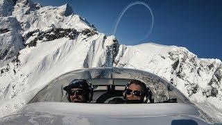 Epic Aerobatic Flight in the Purcell Mountains | 4K