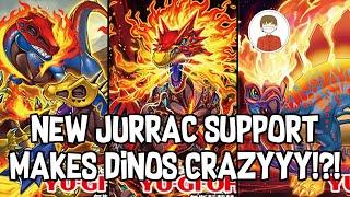 NEW JURRAC SUPPORT! DINOS ARE CRAZY AGAIN!?! Yu-Gi-Oh!