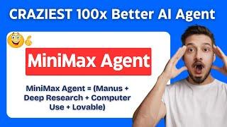 Minimax Agent is a GAME-CHANGER!  FREE AI Agent w/ MCP Like Manus — Long Tasks, Coding, Autonomy!
