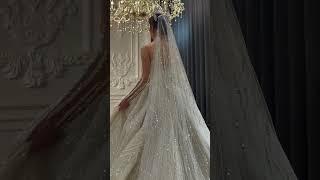 Amanda Novias luxury wedding dress collection 2022 amazing sparkling hand beading