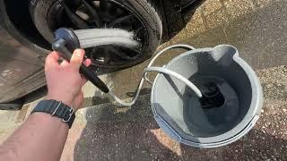 acetek Tragbare Campingdusche Akku mit Pumpe, Camping Dusche Outdoor mit Akku Unboxing und Anleitung