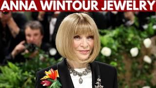 Anna Wintour Jewelry Collection | Most Expensive Gems | Brooches | Tiaras | Pearls | Diamonds