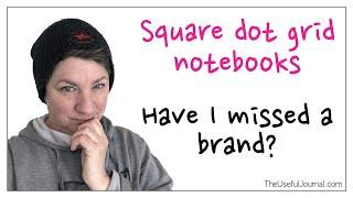 Where are the square notebooks?