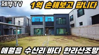 제주도 전원주택 매매 수산저수지와 바다 사이에 위치한 경관 좋은 단독주택 입니다 제주도 부동산 매물,Jeju House for sale,Korea,제주도부동산TV