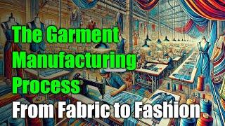 The Garment Manufacturing Process  |  how to import from Bangladesh |  wholesale clothing factory