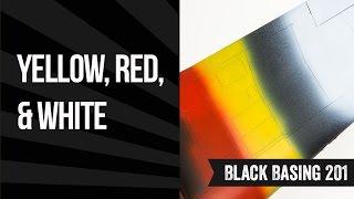 Black Basing 201: Yellow, Red, and White