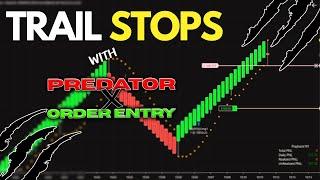 Trail Stops | NinjaTrader | Predator X Order Entry