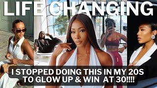 Day 23 | 5 *POWERFUL* habits I STOPPED in my 20s to THRIVE, LEVEL UP & glow up at 30 | DO THIS NOW!