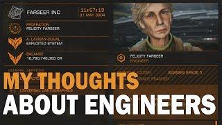 Elite:Dangerous. My Thoughts About Engineers. 20 Months Later