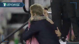 El CONMOVEDOR ABRAZO de David Beckham y Lionel Messi al LLEVAR al Inter Miami al Mundial de Clubes