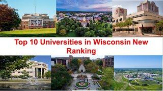 Top 10 UNIVERSITIES IN WISCONSIN New Ranking | Private Colleges