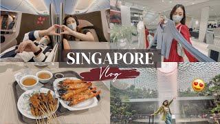 SINGAPORE in 2022 Vlog | eating local food, luxury window shopping, exploring the city