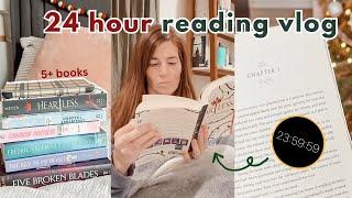 24 HOUR READATHON | how many books can I read in 24 hours? BOOKMAS DAY 10