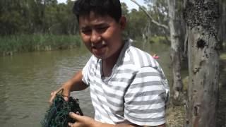 Karen people in Australia ,camping