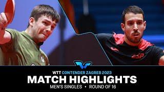 Kirill Gerassimenko vs Alvaro Robles | MS R16 | WTT Contender Zagreb 2023