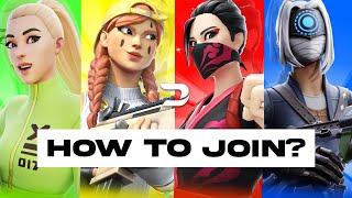 How To Join Team Different! (How To Join A Fortnite Clan) | #DifferentRC