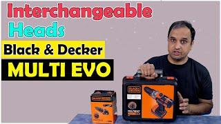 Black & Decker: Multi EVO Tool || Driller, Grinder, Sander, Jigsaw,  Inflator, Impact || 