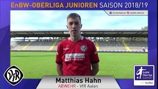 EnBW-Oberliga - VfR Aalen - Matthias Hahn