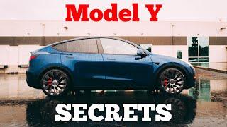 Tesla Model Y Secrets