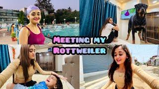 Bahut din Baad Chop Se Mili Bindass Kavya | Dream Bedroom me lagai New Tv | Swimming classes Start