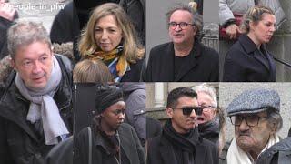 Les acteurs de Scènes de ménages présents aux obsèques de Marion Game à Paris- 31.03.2023